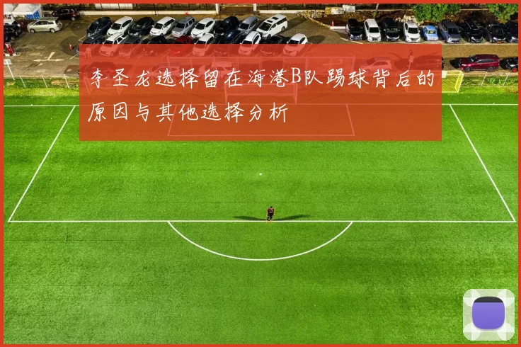 李圣龙选择留在海港B队踢球背后的原因与其他选择分析